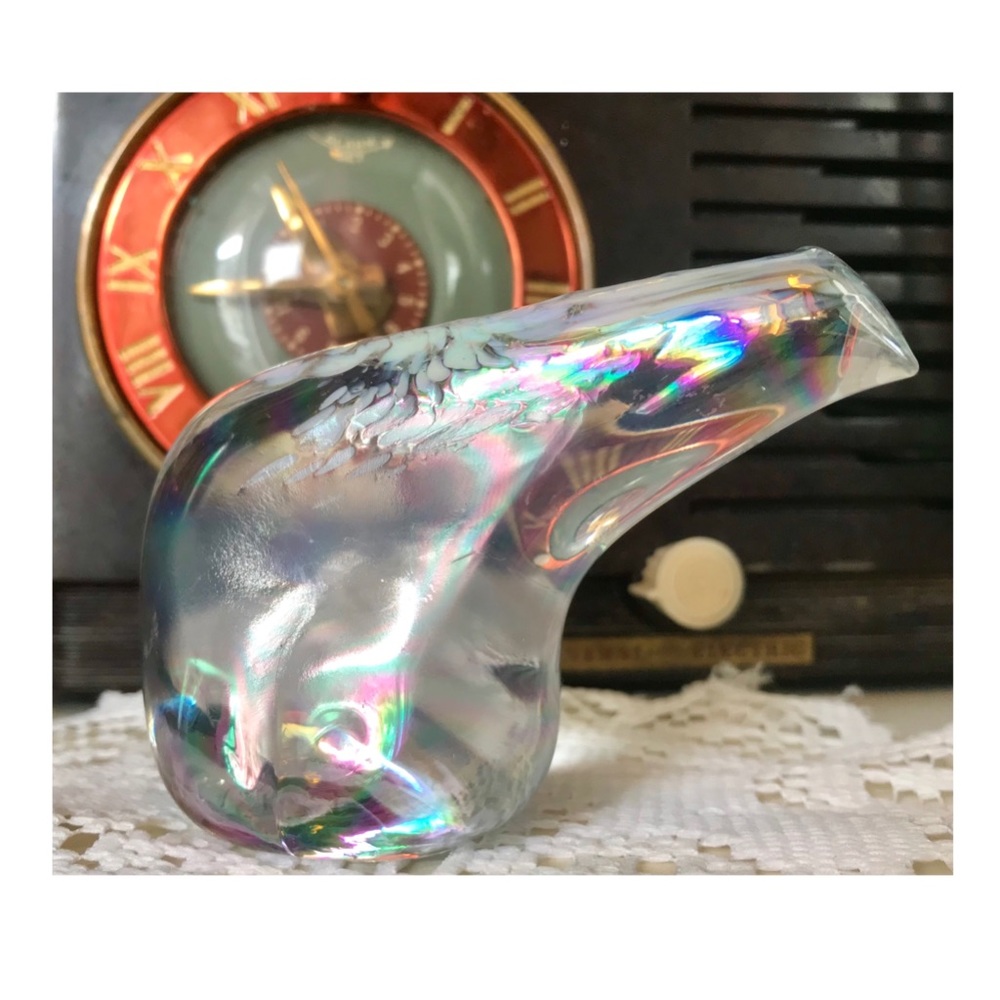 Vintage Crystal Polar Bear